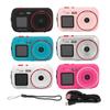 72MP Digital Camera Dual Screen Front 2.4in Color Display Rear 1.54in Display Video Camera with 16X 