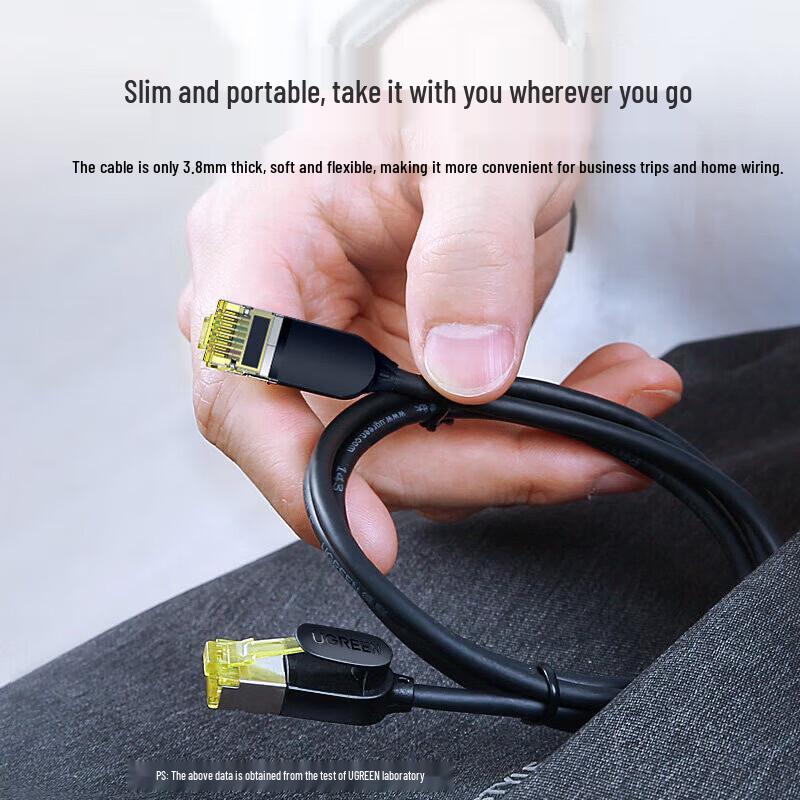 UGREEN Cat7 Slim 10 Gigabit Ethernet Cable