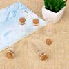 Newest Home Decoration 10ml Glass Craft Containers Mini Cork Stopper Glass Bottle Mini Messages Jar