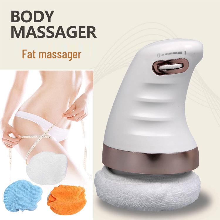 Handheld Multi-Head Cellulite Massager with Vibration and Cloth Cover for Home Slimming