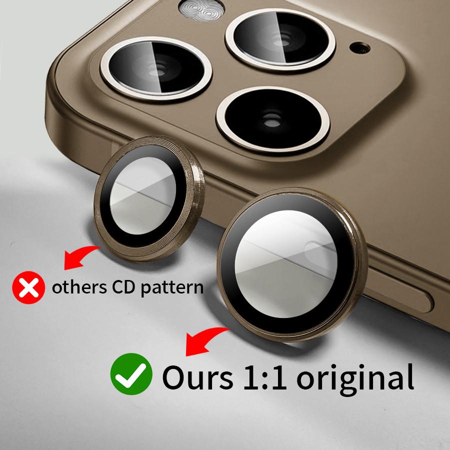 Официальные цвета металлическое индивидуальное кольцо объектив камеры протектор для iPhone 16 Pro Max 16 Plus закаленное стекло протектор экрана крышка