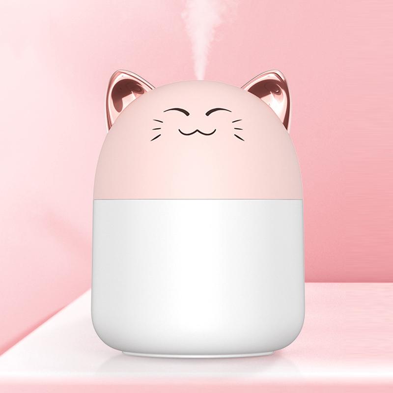 1PC Humidifier Night Light Cute Air Humidifier Diffuser Essential Oil Diffuser Air Freshener Room Aromatherapy Humidifier