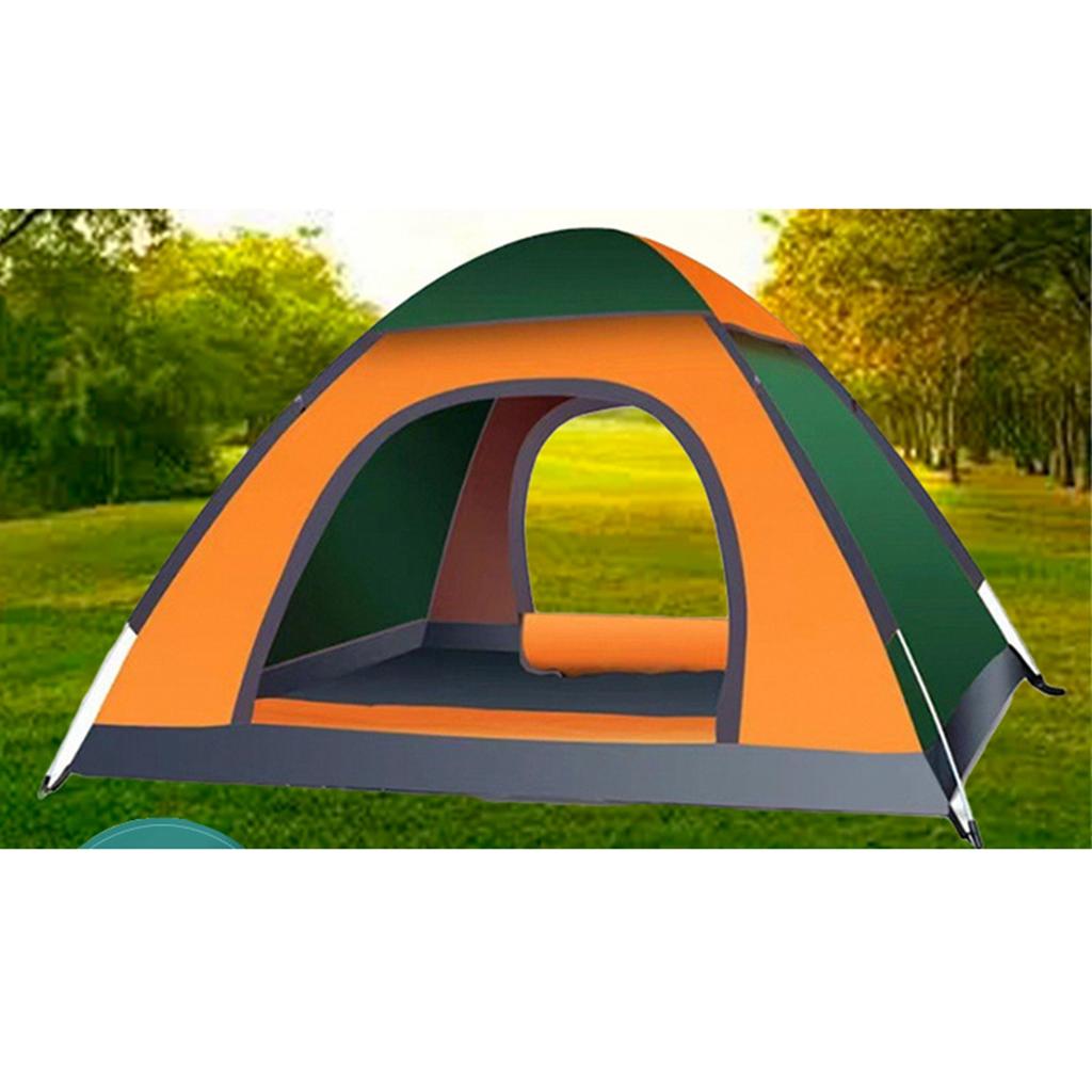 Outdoor 2‑3 People Camping Picnic Tent Quick Opening  Rainproof Automatic Tent with Sunroof for Hiking Camping Sleeping