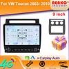 Android для VW Touran 2003-2010 Автомобильное радио Carplay Навигация GPS Стерео Авто Экран Bluetooth Мультимедийный Плеер