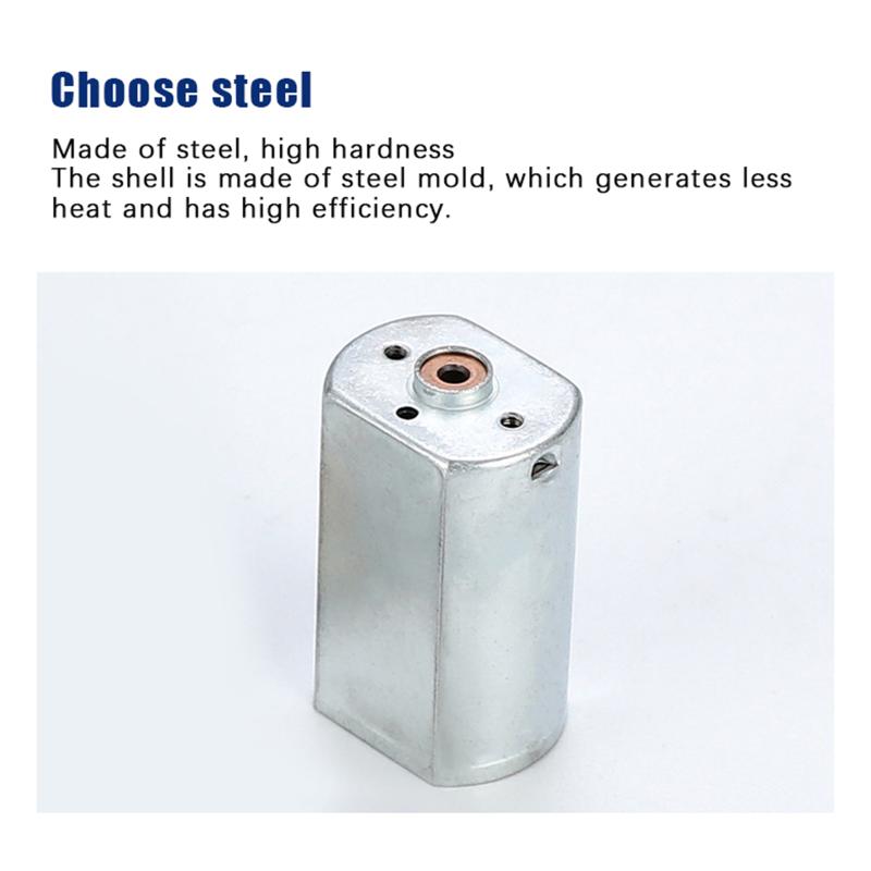 High Speed Carbon Brush Motor FK180 7000-20000RPM DC3V-6V for Toys DIY RC Vehicles Model Boat Applications