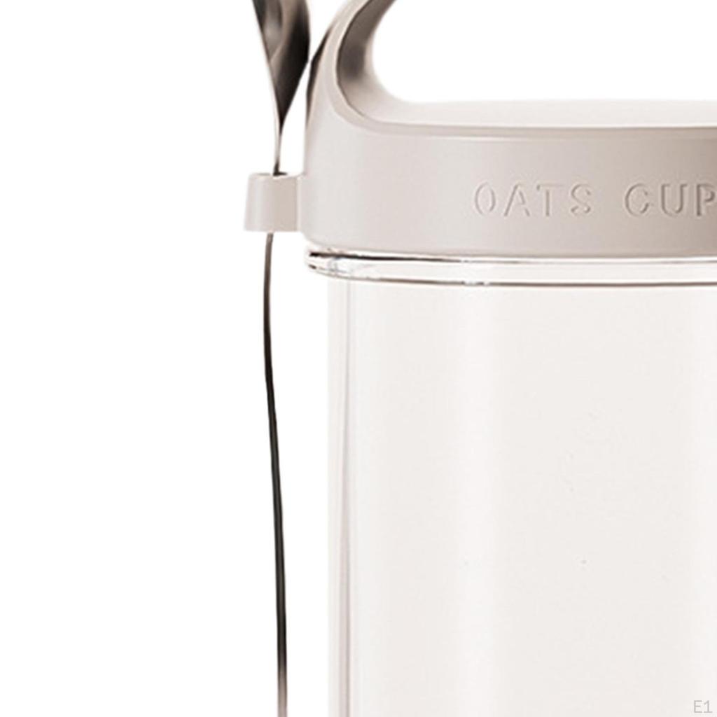 Ночной контейнер для овса на ходу, герметичная банка для хранения и приготовления салата в стакане с йогуртом