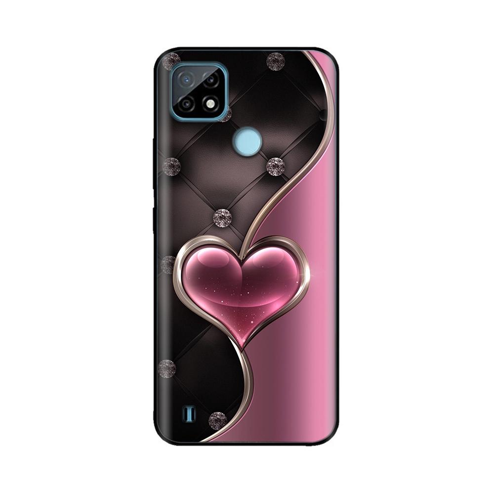 Чехол для Realme C21 Силиконовый Мягкий Милый Мультяшный Расписной Чехол для Телефона для Realme C21 C21Y C25 C25s Чехлы RealmeC25 C 21 Fundas Capa