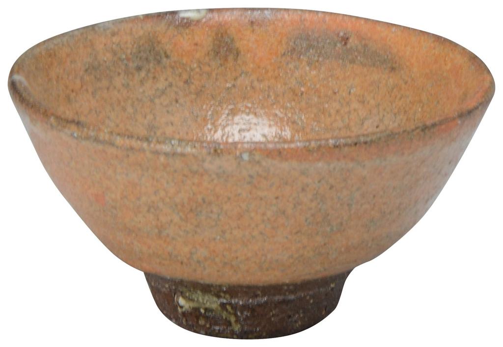 sake Kino gks345 Kyo-yaki, Kiyomizu-yaki cup, kiln, rust-finished finish,