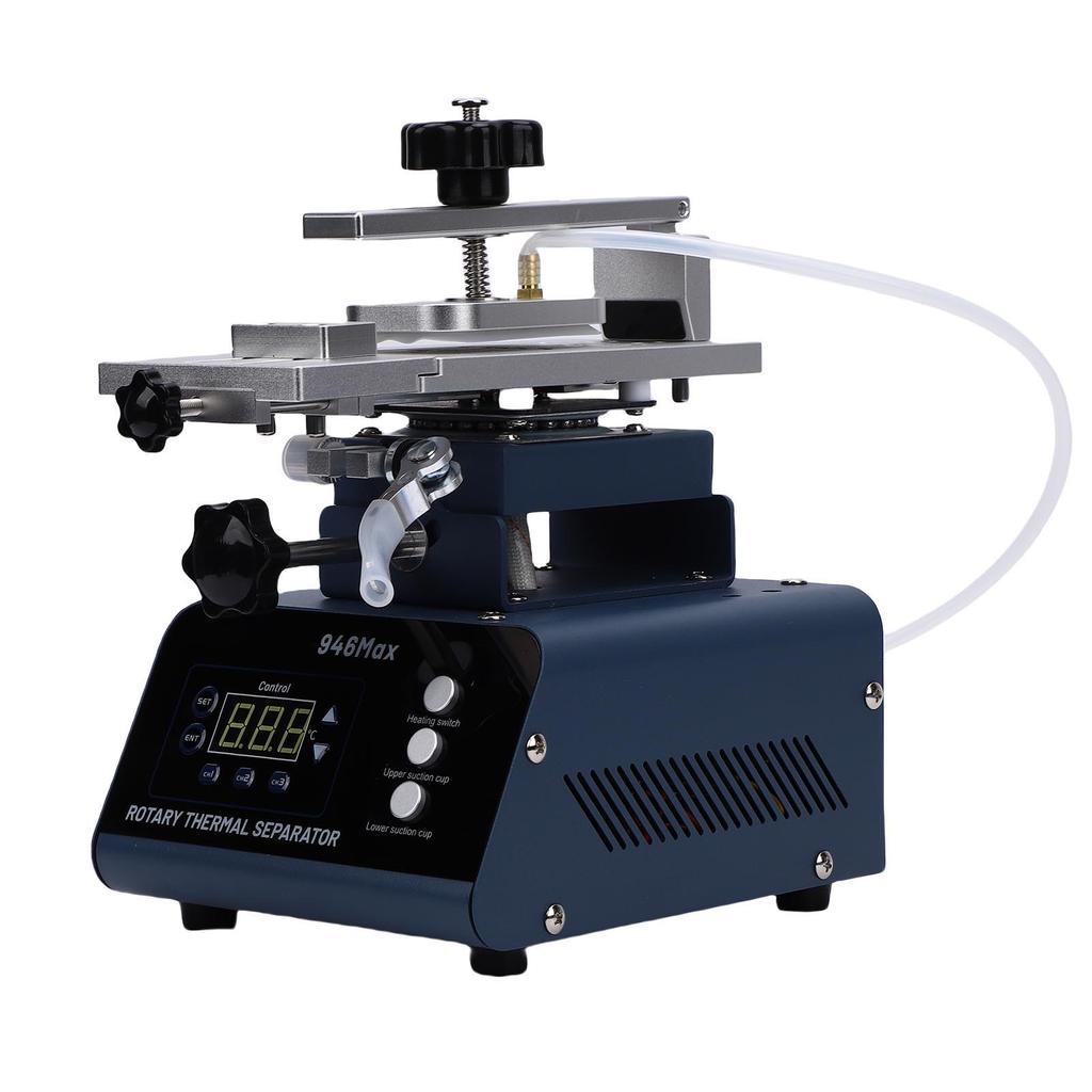 Разделитель экрана мобильного телефона Вращающийся Наклоняемый Двойной вакуумный насос Машина для разборки ЖК-экрана для ремонта