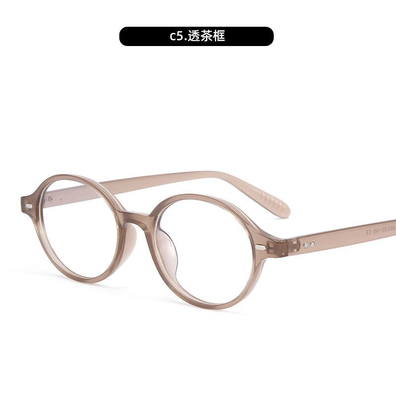 Анти-синие плоские очки ретро черепаховые очки ботаники оправа овальная маленькая оправа солнцезащитные очки женские