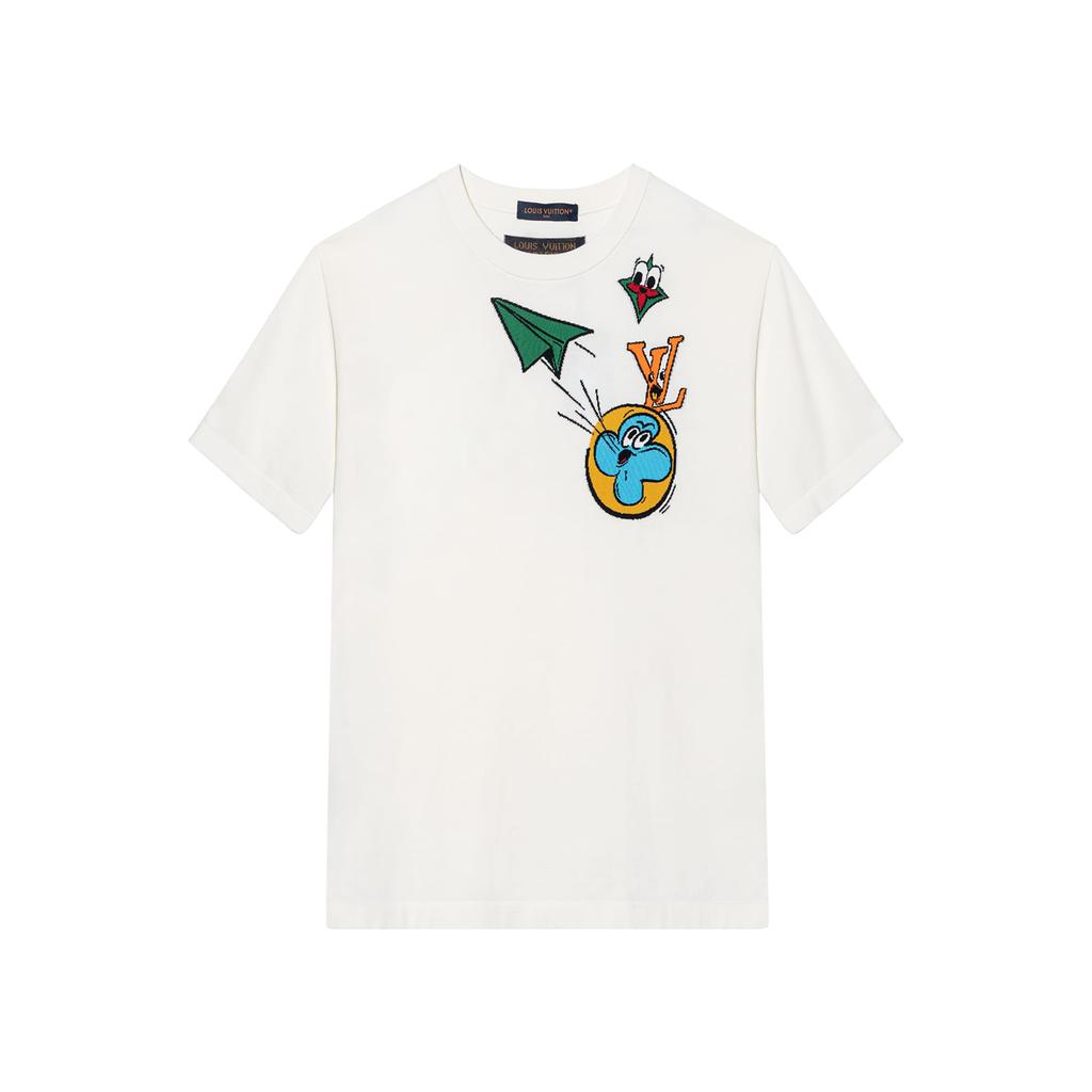 Louis Vuitton Футболка мужская SS23 Белая 1AB54D