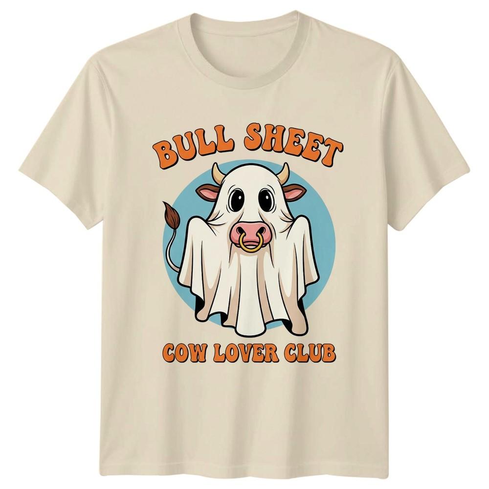 Bull Sheet Cow Lover Club TShirt Cow Lover Halloween Gift For Him And Her
