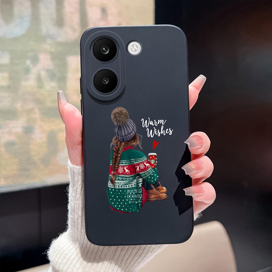 Чехлы Для Xiaomi Poco X8 Pro Max Маленькая Сова Роза Защита от Падения Модный Противоударный Бампер Для Xiaomi PocoX8ProMax Coque Funda