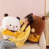 1 шт. 20/40 см Каваи Кукла Мягкая Набивная Подушка Игрушка Бубу и Дуду Панда Плюшевые Игрушки Поклонники Детский Подарок
