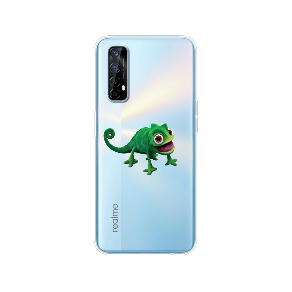 Чехол для Realme 7 для OPPO Realme 7 Pro, противоударный мягкий силиконовый чехол из ТПУ для задней панели телефона Realme7 7Pro, чехол-бампер, чехол