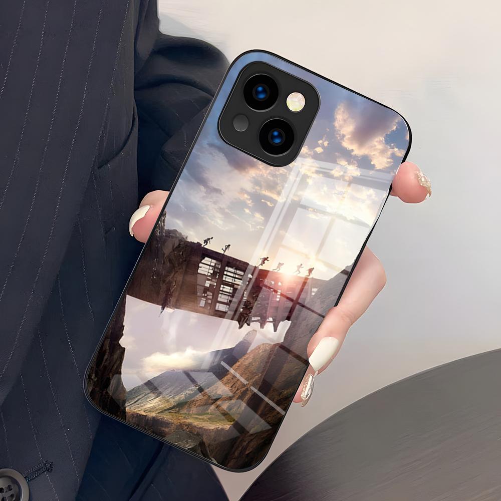 Чехол для телефона по фильму «Бегущий в лабиринте» для iPhone 17 Pro Max 15 Pro 16 14 Plus 12 13 Mini 11 Pro Ударопрочный стеклянный чехол