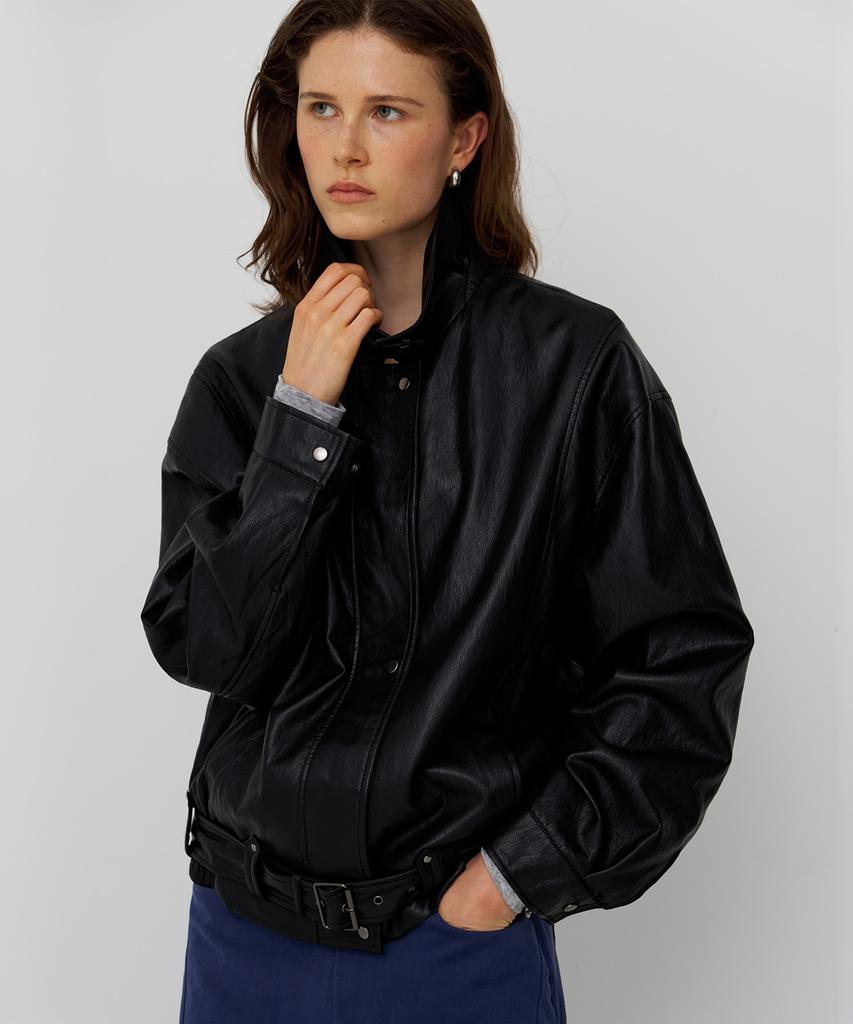 SELEVER Rove Belt Leather Jacket_3 Color
