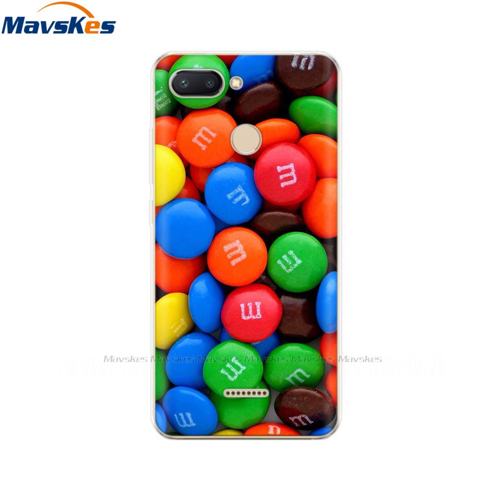 Silicone Cover for Xiaomi Redmi 6 Case Full Protection Soft Tpu Back Cover Phone Case for Xiaomi Redmi 6 Redmi6 Bumper Coque Bag