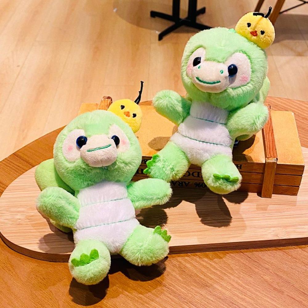 Green Tortoise Pendant 14cm Animal Plush Dolls Kawaii Car Key Rings  Trendy Jewelry Gift