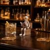 Готический настольный аксессуар Скелет сидит на унитазе, Фигурка из смолы, Реалистичный череп, Настольное quirky-подарок для друзей, Украшение, Креативный Хэллоуин