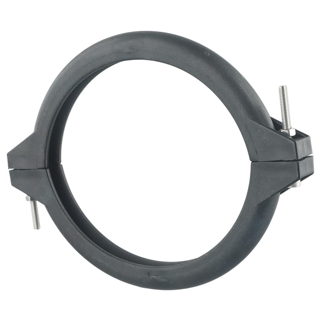 Хомут для клапана песочного фильтра бассейна, замена для 1,5-дюймового клапана с гайкой и болтом, сверхпрочный пластик