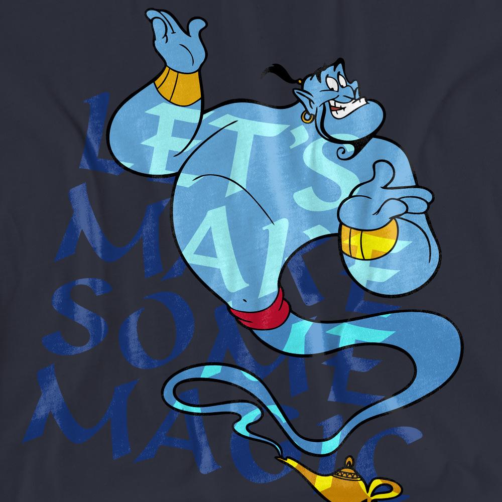 aladdin Womens/Ladies Let´s Make Some Magic Genie T-Shirt
