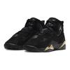 Air Jordan True Flight GS Black Metallic Gold 2023 Kids Sneakers White 343795-017