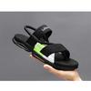 Men's Summer Lightweight EVA Non Slip PVC Sole Straps With Exposed Toes For Casual Beach Sports Sandals, Suitable For Outdoor Wear