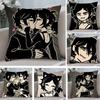The Coffin of Andy Y L-Leyley Pillow Case Anti-dustmite Pillowcase Invisible Zipper Silky Short Plush Sofa Cushion Cover