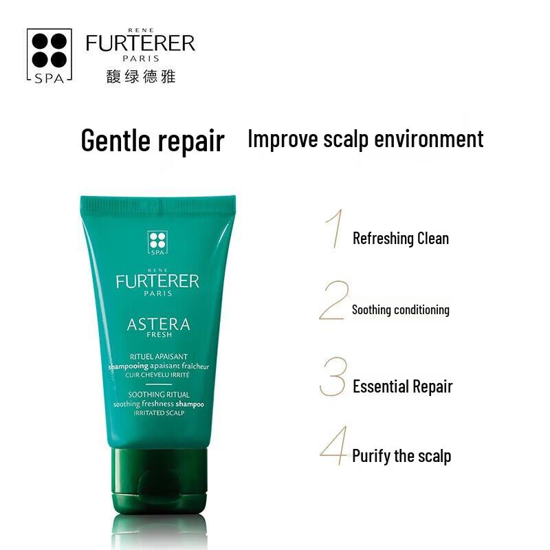 René Furterer Refreshing Soothing Shampoo & Strengthening Hair Care Set