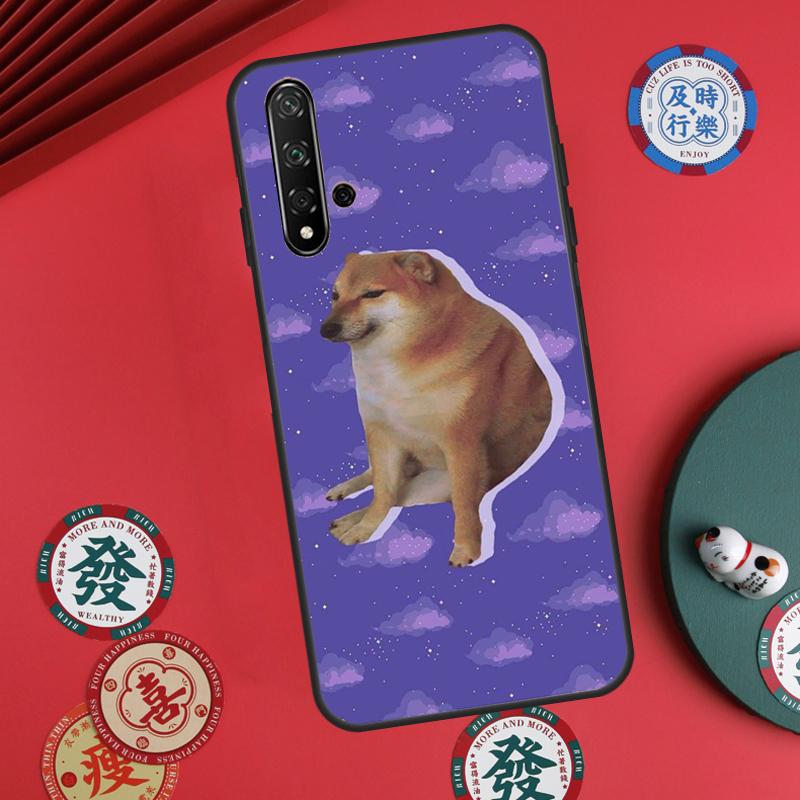 Смешной пес Cheems Doge Для Huawei Nova 11 Pro 9 10 SE Y70 Y60 Y90 Y61 Y91 Y73 Y72 12s 12i 11i 8i P30 P40 Lite Чехол