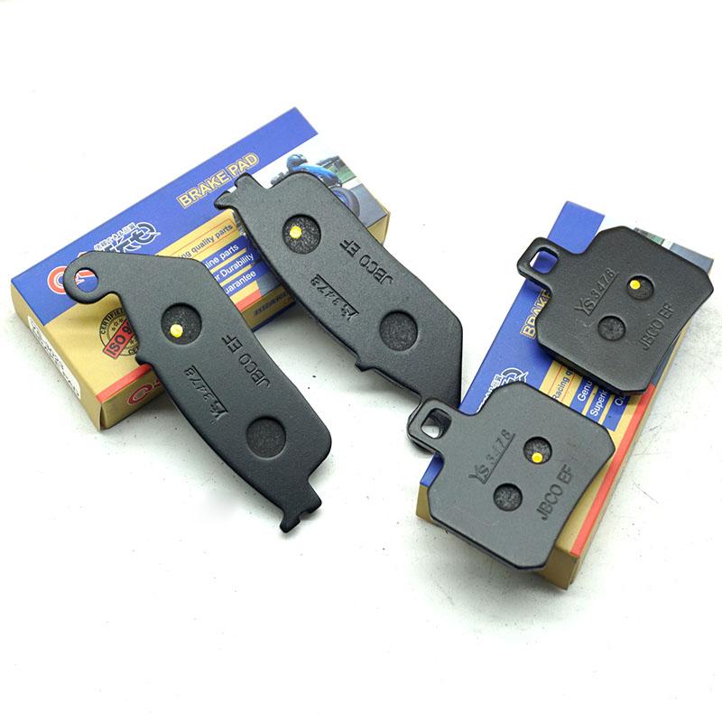 Motorcycle Front Rear Brake Pads for YAMAHA VP125 X-City (16P) 2008-2010 YP125 X-MAX Sport Edition 2011-2013 VP YP 125