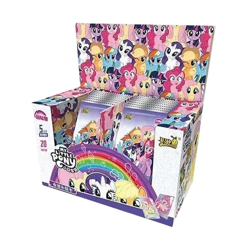New My Little Pony Collectible Card Series Authentic Friendship Forever Cards Moonlit 11 Anime Merchandise Children's Gift
