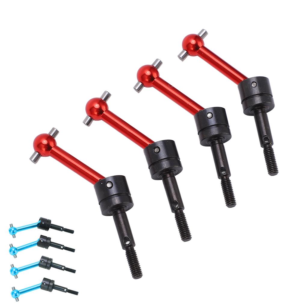 4Pcs Metal Universal Drive Shaft CVD 70mm for Tamiya TT02 1/10 RC Car Upgrade Parts