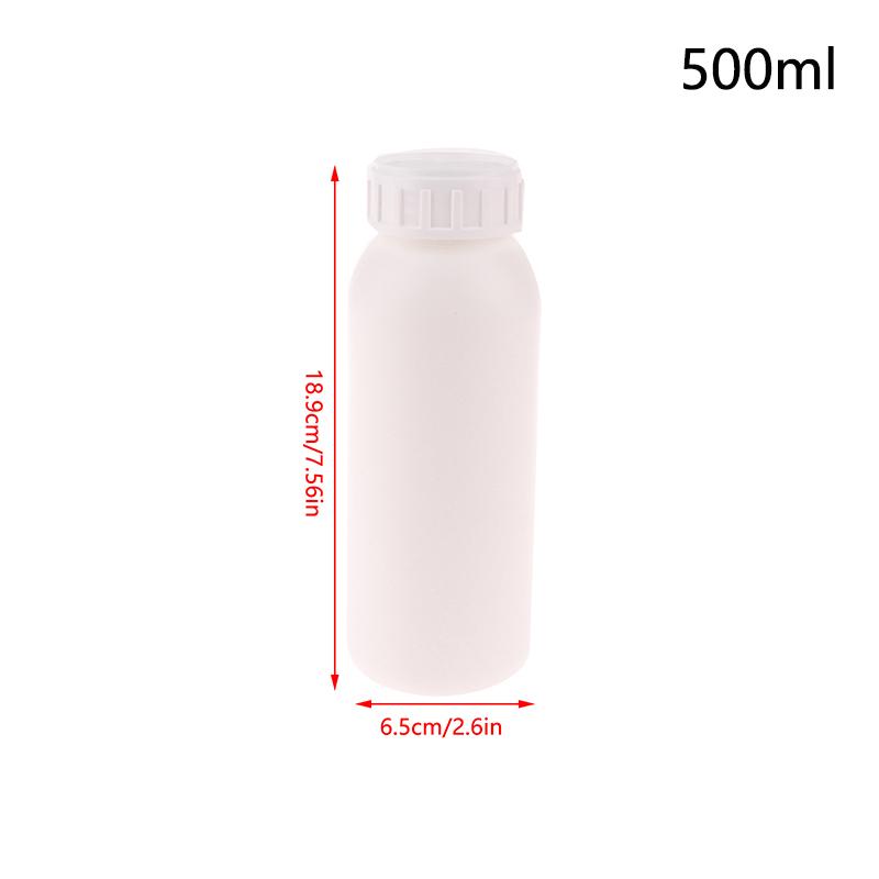 10 мл-1000 мл Пластиковые HDPE Белые пустые герметичные бутылки для таблеток Капсулы для таблеток Твердый порошок Портативные контейнеры