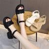 New Women's Casual and Versatile Thick-soled Sandals for Height-increasing Shoes and Beach Shoes with Thick Heels