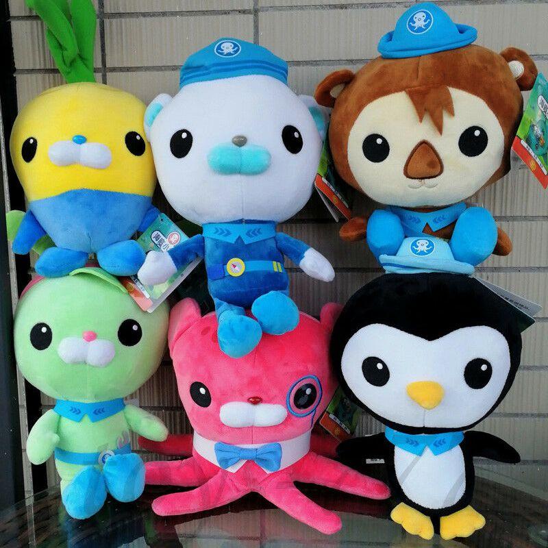 Adorable Octonauts Plush Toys Featuring Barnacles Dashi Kwazii Peso Tweak Shellington And Inkling For Kids