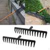 2 шт. Сменная 14-зубая головка газонных граблей для листьев