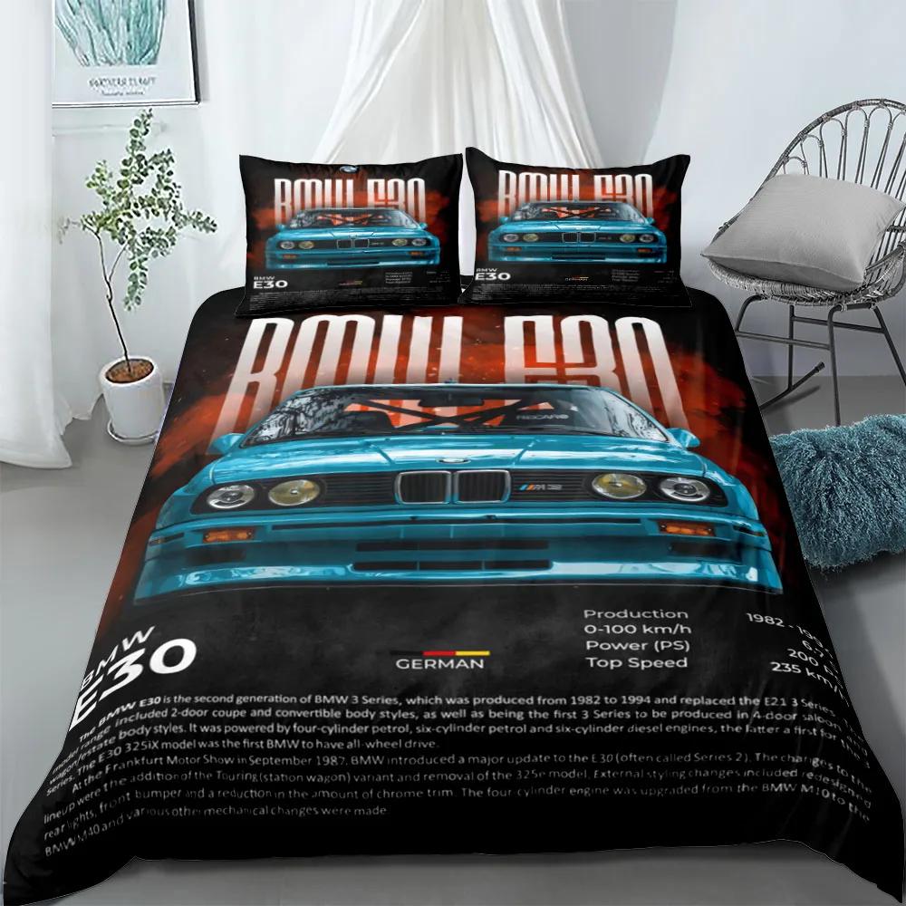 Комплект пододеяльника Gt3 Rally King Queen Double Full Twin Single Size Комплект постельного белья
