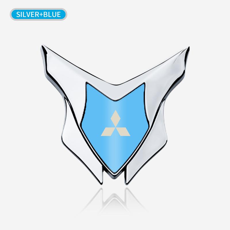 Car Shield Styling Logo Decoration Sticker For Mitsubishi Outlander ASX Eclipse Pajero Lancer EVO Delica L200 Mirage RALLIART