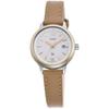 Women's RN-WG0420S (iO Women's Leather NATURAL&PLAIN) Round Watch Analog