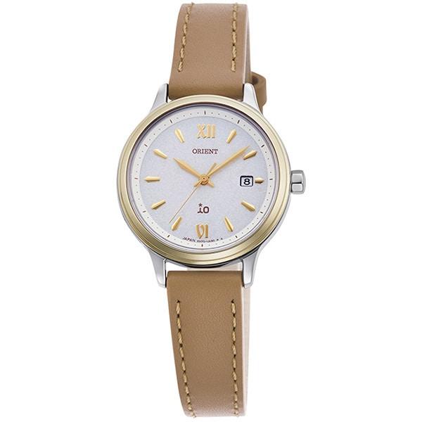 Orient Женский RN-WG0420S (iO Женская кожа НАТУРАЛЬНАЯ&ОБЫЧНАЯ) Круглые аналоговые часы