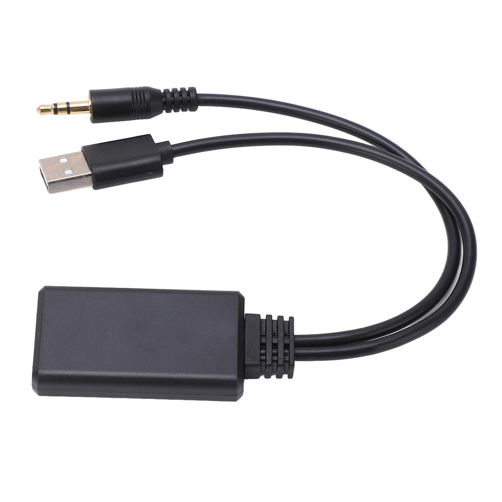 3.5mm Car Wireless Bluetooth Receiver Music Player AUX USB Adapter Universal for Auto Radio Stereo