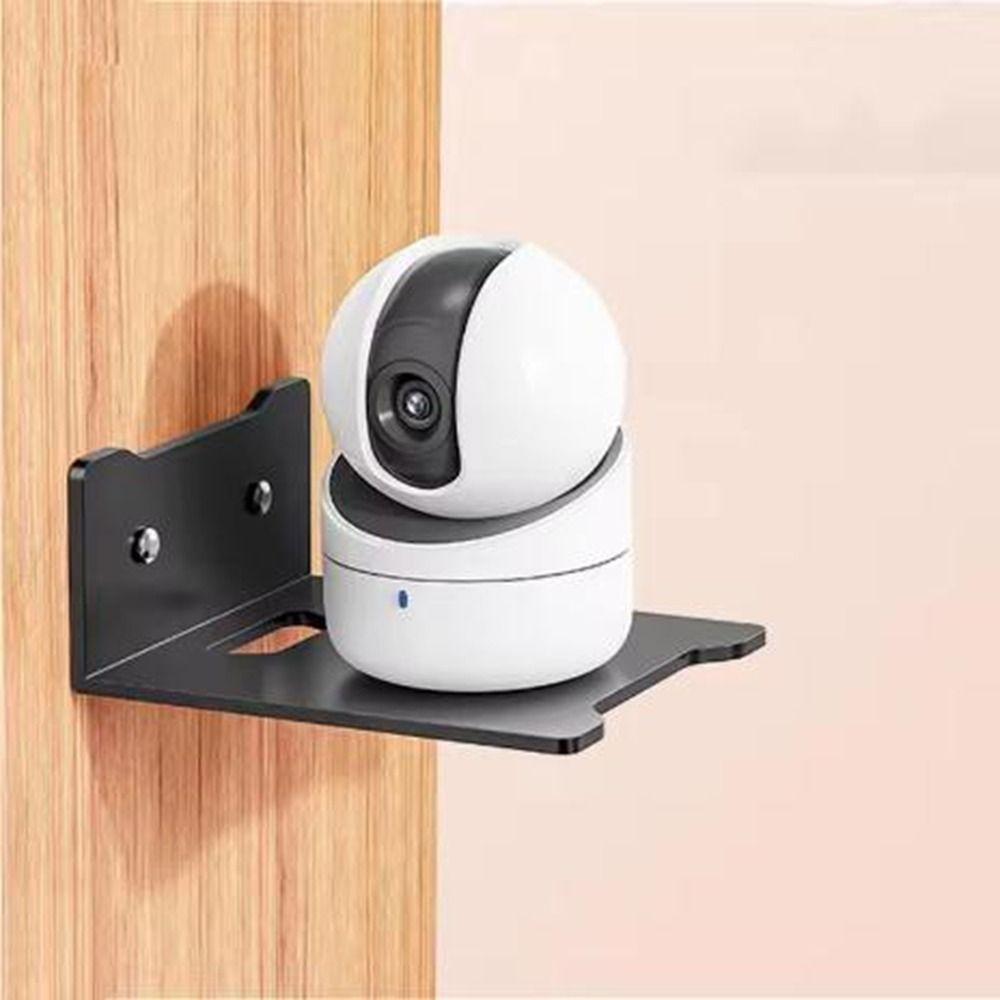 Полка для маршрутизатора из углеродистой стали, настенный кронштейн для крепления камеры, поддержка проектора для дома