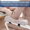 Soft Chair Armrest Pad Comfortable Elbow Pillow Forearm Pressure Armrest Cushion  Gaming