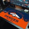 Denver Broncos Logo Color Mouse Pad Large Gaming Table Cushion Non-slip Laptop Tablet Big Mousepad XXL Mat Mini PC Playmat With Lock edge