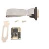 PCIe Parallel Port Expansion Card MiniPCIE CH384L 1P DB 25 Industrial LTP1 PCIe Riser Card for Win