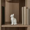 3D-печатные фигурки кошек, Современные художественные украшения для любителей кошек, Художественная скульптура кошки на устойчивом основании для прихожей дома