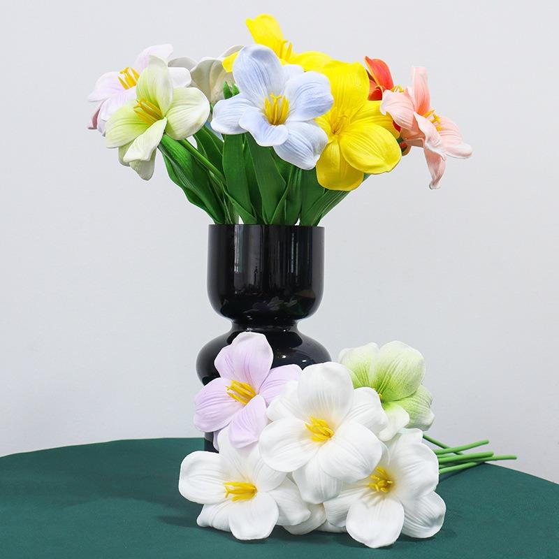 Tulip Simulation Flower, Fake Flower Prop, Plastic Material, Wedding Decoration, Living Room Bouquet Prop