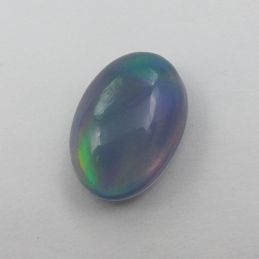 Lab-Created Opal Loose Gemstone 10.45 ct Multi-Color Oval Shape October Birthday Birthstone